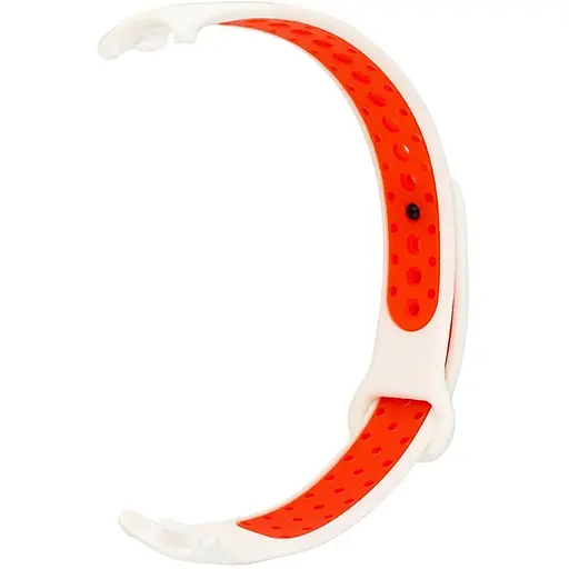 Ремінець Nike Sport Mi Band 8 Білий Червоний - фото 1