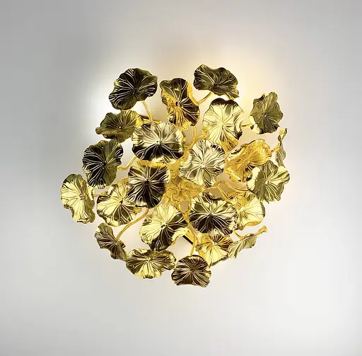 Флористична модель світильника з пелюстками у двох кольорах корпусу Line F Арт. WB5043 - фото 3