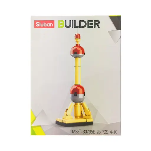 Дитячий конструктор Транспорт SLUBAN M38-B0795, транспорт, фігурка M38-B0795E