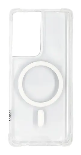 Магнитный чехол XON PhoneCase Magnetic для Samsung S22 Ultra (PCMB2122300T 1813) Прозрачный - фото 1