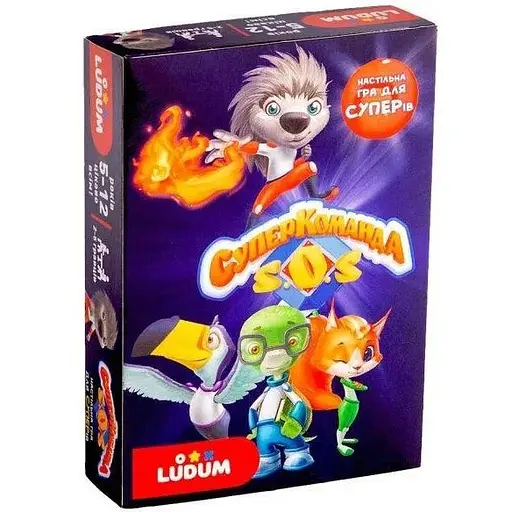 Гра настільна Ludum Суперкоманда LS3046-52 (4820215152013) - фото 1