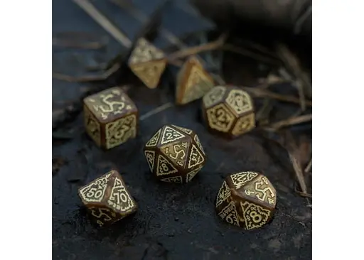Набір кубиків The Witcher Dice Set. Crones - Weavess , 7 шт. (SWCR02) - фото 3