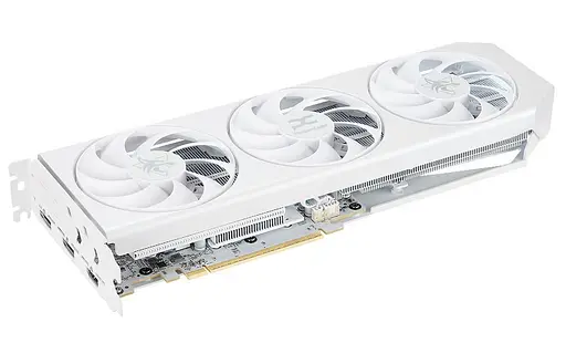 Видеокарта PowerColor AMD Radeon RX 9060 XT 16GB Hellhound Spectral White (RX9060XT 16G-L/OC/WHITE) (GDDR6, 128 bit, PCI-E v5.0 x16) - фото 2