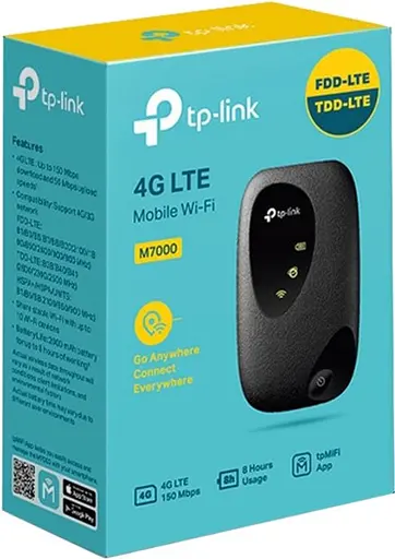 4G LTE модем + портативний Wi-Fi роутер TP-Link M7000 - фото 6