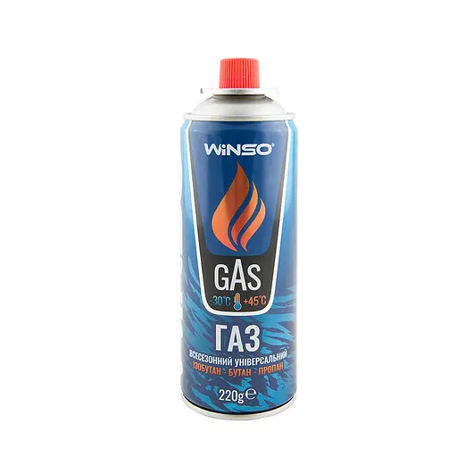 Газ Winso Gas универсальный всесезонный 220 г, 400 мл (820300)