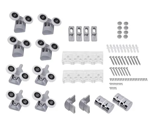 Набор Lidz Душевая кабина Wawel SC80x80.SAT.LOW.FR, квадратная, стекло Frost 4 мм + Душевой поддон Kapielka ST80x80x14 - фото 7
