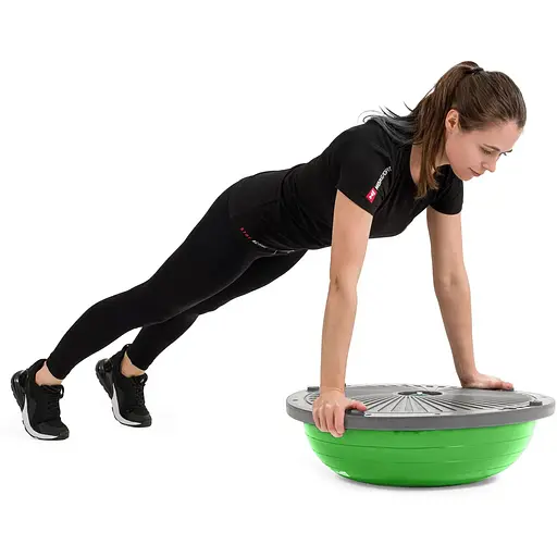 Балансировочная полусфера Hop-Sport HS-L058 зеленая - фото 8