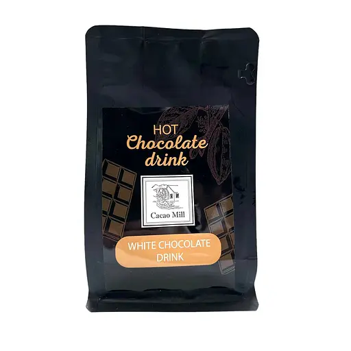 Гарячий шоколад White chocolate Cacao Mill 250 г