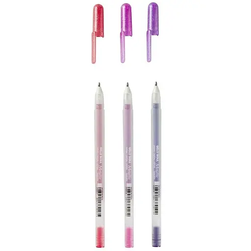 Набор гелевых ручек Sakura Metallic Sweet 3цв. - фото 3