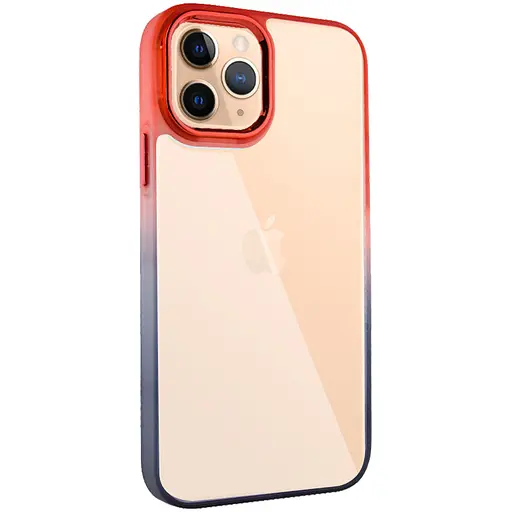 Чехол Epik TPU+PC Fresh sip series для Apple iPhone 11 Pro Max 6.5 Черный/Красный - фото 1