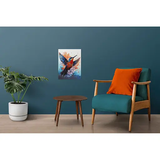 Набір для вишивання бісером "Барвистий помах крила" Abris Art AB-901 на натуральному холсті - фото 6