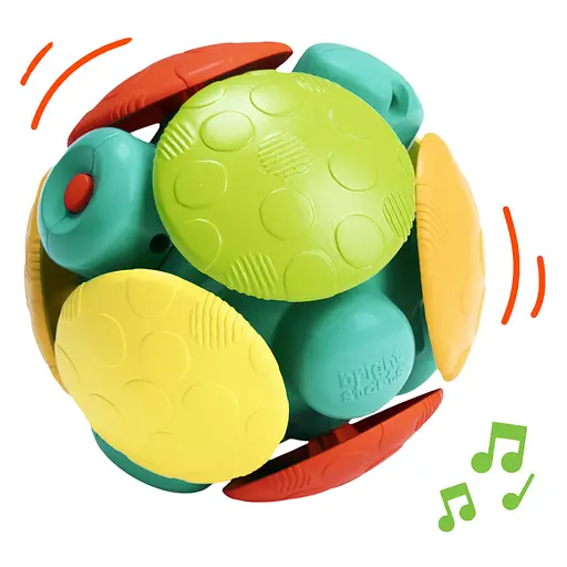 Развивающий мячик Bright Starts Wobble Bobble (12212) - фото 1