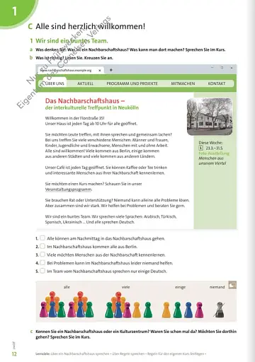 Treffpunkt International A2.1 Kurs- und Übungsbuch Inkl. E-Book Und PagePlayer-Ap - фото 6