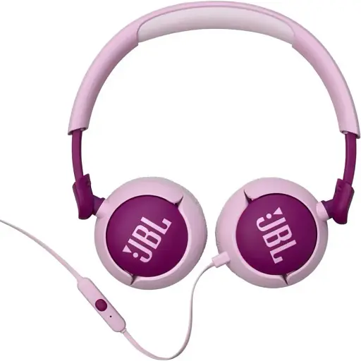 Навушники з мікрофоном JBL Junior 320 Purple (JBLJR320PUR) - фото 4