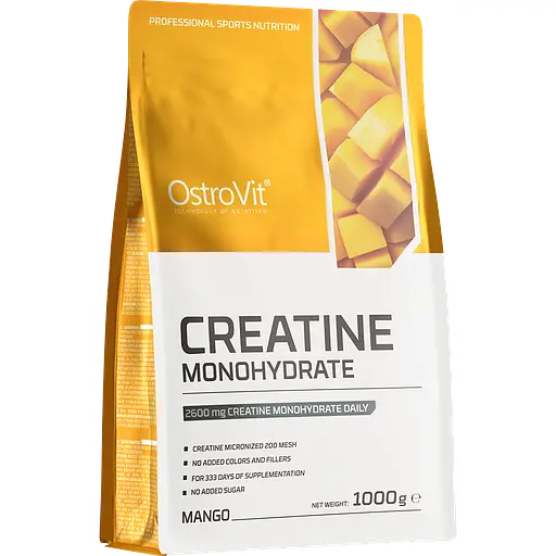 Креатин OstroVit Creatine Monohydrate Mango 1000 г 