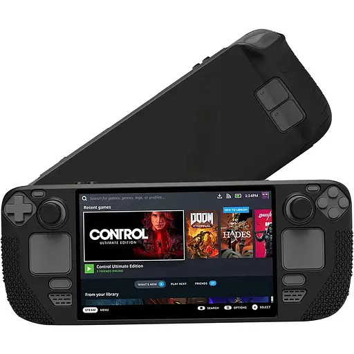 Чохол PGTech GP-802 Silicon Case для Valve Steam Deck Black [127981] - фото 7
