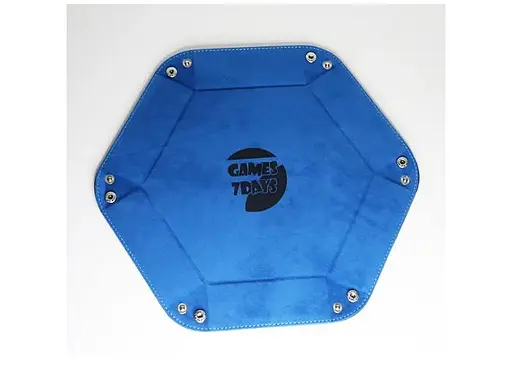 Настільна гра Games 7 Days Лоток для кубиків Hexagon dice tray - Light blue (g7dhexdt02) - фото 4