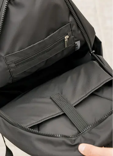 Чоловічий рюкзак Sambag Zard LZN чорний тканевий принт 43 х 27 х 13 см (25000148m) - фото 5