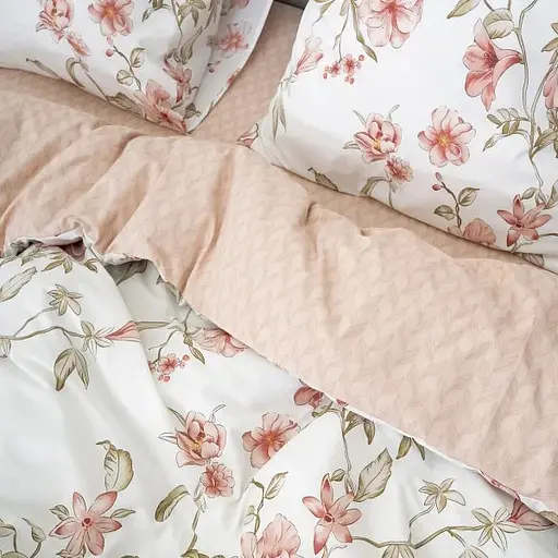 Комплект постільної білизни Viluta двоспальний ранфорс 24351 100% бавовна - фото 3