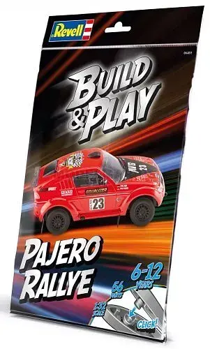 Конструктор Revell ралійного позашляховика Mitsubishi Pajero 1:32 червоний 06401