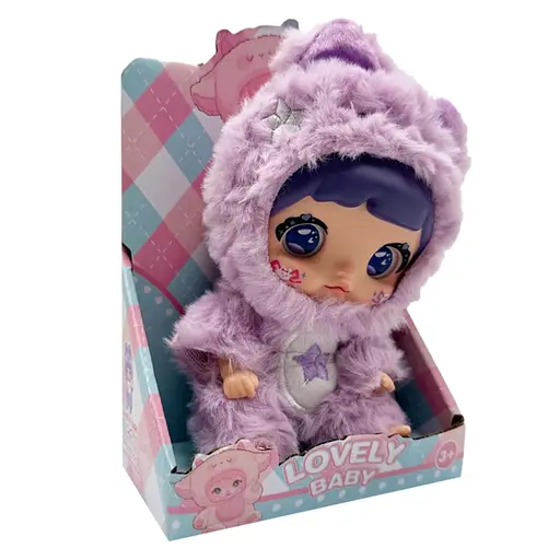 Детская мягкая игрушка-брелок Lovely Baby Bambi 6053a(Violet) - фото 1