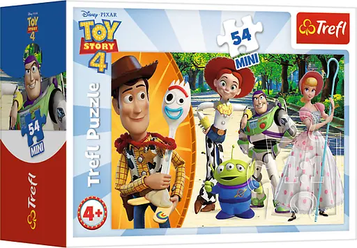 Набір Пазли - (54 елм. Міні) - "Команда" / (54165) / Toy Story 4 - фото 1