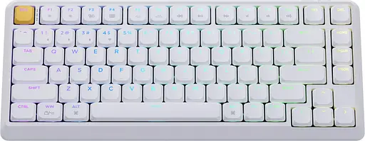 Клавіатура Keychron J1 82Key K pro Red WL/BT/USB-A QMK Hot-swap EN/UKR RGB White (J1-Q1-UA) - фото 2