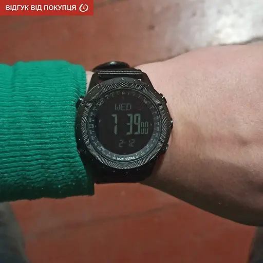 Часы North Edge Desert 5BAR с компасом УЦЕНКА - фото 17