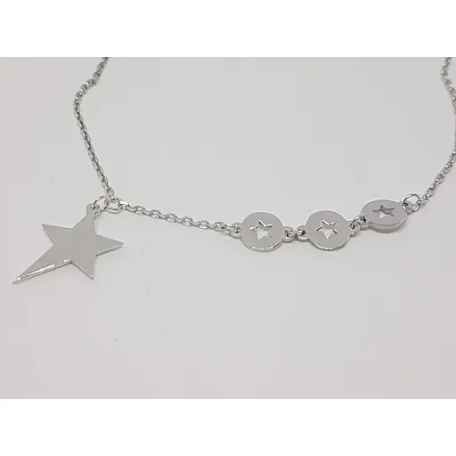Серебряный браслет Qvaliz Звезды. 905-01157 - фото 3