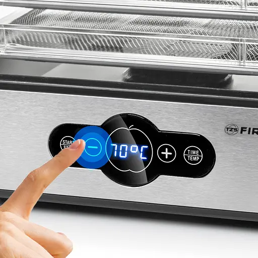 Сушилка для фруктов FIRST Austria FA-5126-6 (дисплей, прямоугольная) - фото 4