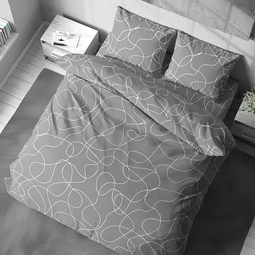 Комплект постельного белья Lelit бязь полуторный B-1204/1 бежевый (le2000000317441) - фото 5