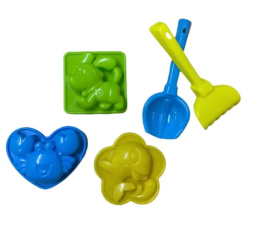 Песочный набор, 3 паски, лопата, грабли, КВ