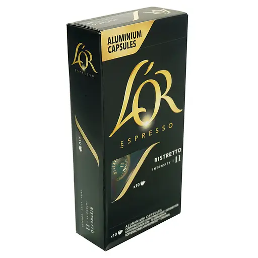 Кава мелена L'OR Ristretto в капсулах, 52 г, 10 шт. (809872)