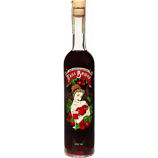 Ликер Пьяная Вишня 17.5% 0.5 л х 12 шт.