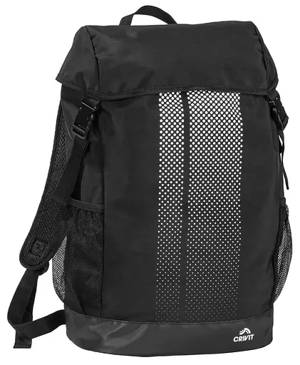 Городской рюкзак с вертикальной загузкой 27,5L Crivit черный Crivit Sports sum0028806 - фото 4
