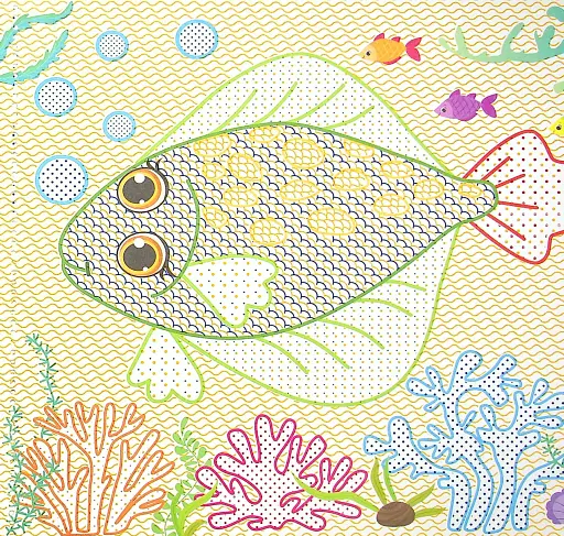 Водні розмальовки з наліпками. Морські мешканці - фото 3