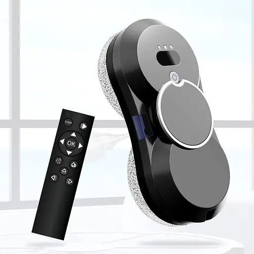 Робот для мийки вікна DJET W17S з одностороннім автоматичним розпилювачем води Black - фото 3