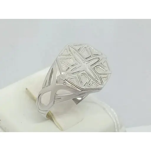 Серебряный перстень Харьковская ювелирная фабрика. 14505-Р 20,5 - фото 3