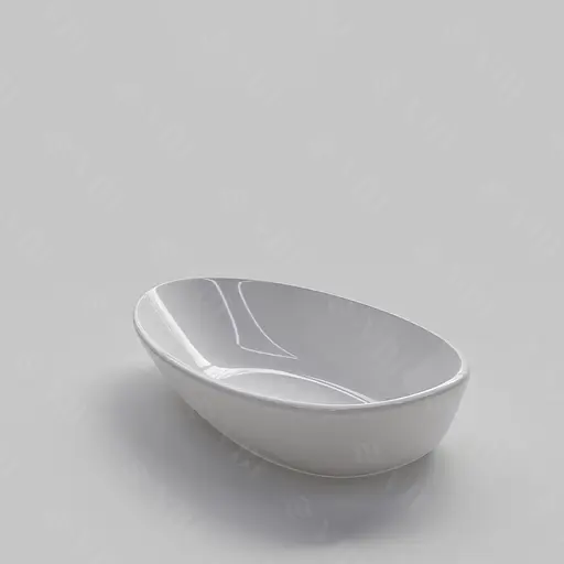 Умивальник VBI Trento 65 white накладний VBI-011901, Білий - фото 5