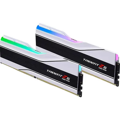 Модуль памяти DDR5 G.Skill Z5 Neo RGB 2x16GB 6400 MHz White (F5-6400J3239G16GX2-TZ5NRW) [148671]