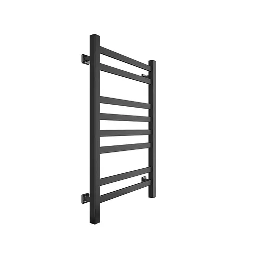 Водяной полотенцесушитель Navin Авангард 500x800, черный муар 12-028053-3680, Черный матовый - фото 3