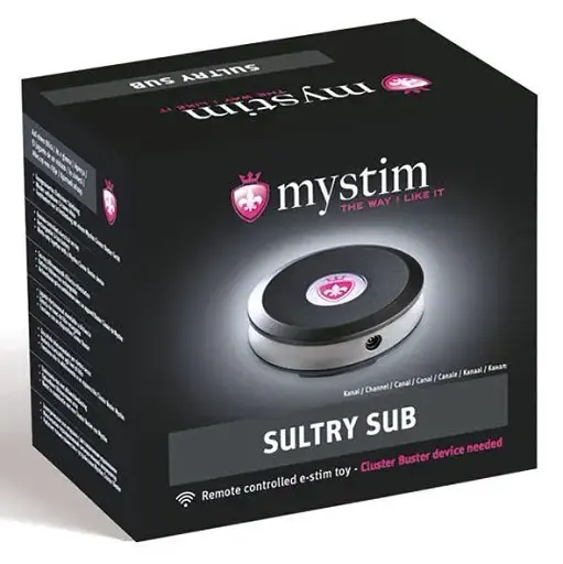 Приемник Mystim Sultry Subs Channel 8 для электростимулятора Cluster Buster - фото 2