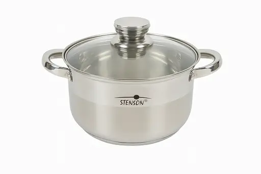 Кастрюля с крышкой и индукционным дном "Classico" 4.7 л 24×13 см [MD]