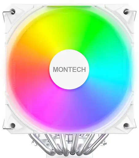 Кулер для процесора MONTECH NX600 ARGB White (NX600 ARGB (W)) - фото 2