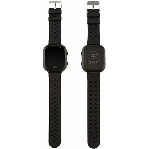 Smart Watch AmiGo GO009 Camera+Led Black UA UCRF - фото 3