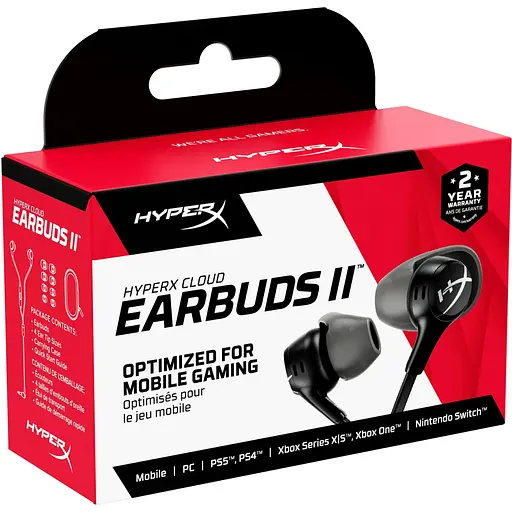 Наушники HyperX Cloud Earbuds II Black (70N24AA) - фото 7