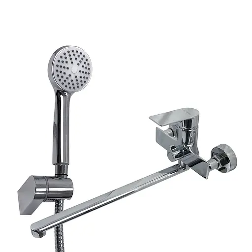 Смеситель для ванны Globus Lux Niagara GLN-0208 Хром - фото 4