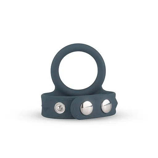 Эрекционное кольцо Boners Cock & Ball Strap L серый - фото 5