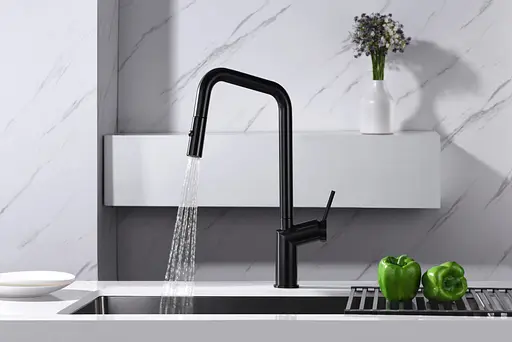 Змішувач для кухні Imex Bonn PVD Black Gun Metal GCE024/BGM Графит - фото 2