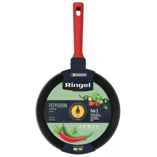 Сковорода Ringel Pepperoni 26 см звичайна (RG-1146-26)